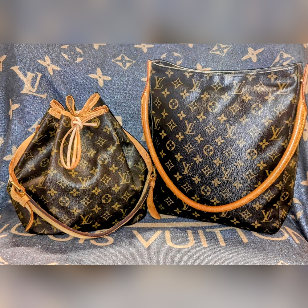 Authentic Louis Vuitton Looping & Noe' PM
